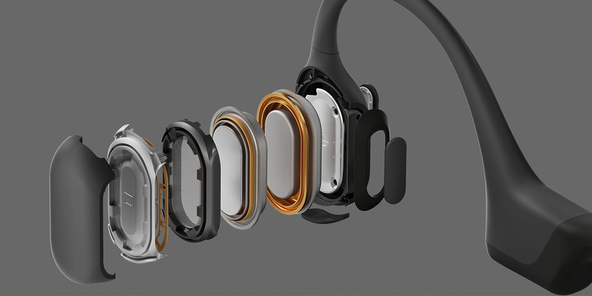 SAMVEK Wireless Bluetooth Headphones, Bone Conduction Headphones, 並行輸入品 : SAMVEK Swimming Headphones IP68 Waterproof, Bone