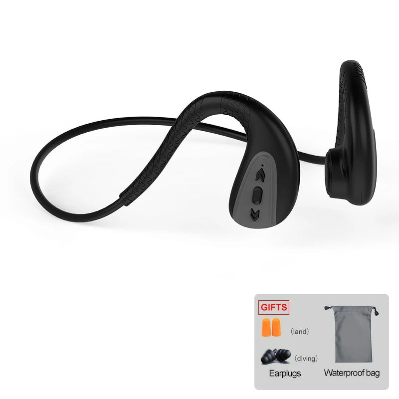 Y10 Bone Conduction Headphones IPX8 Waterproof for Swimming Samvek